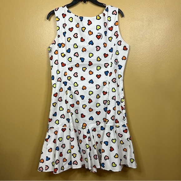 LOVE MOSCHINO | Multi color heart print dress - Picture 3 of 9